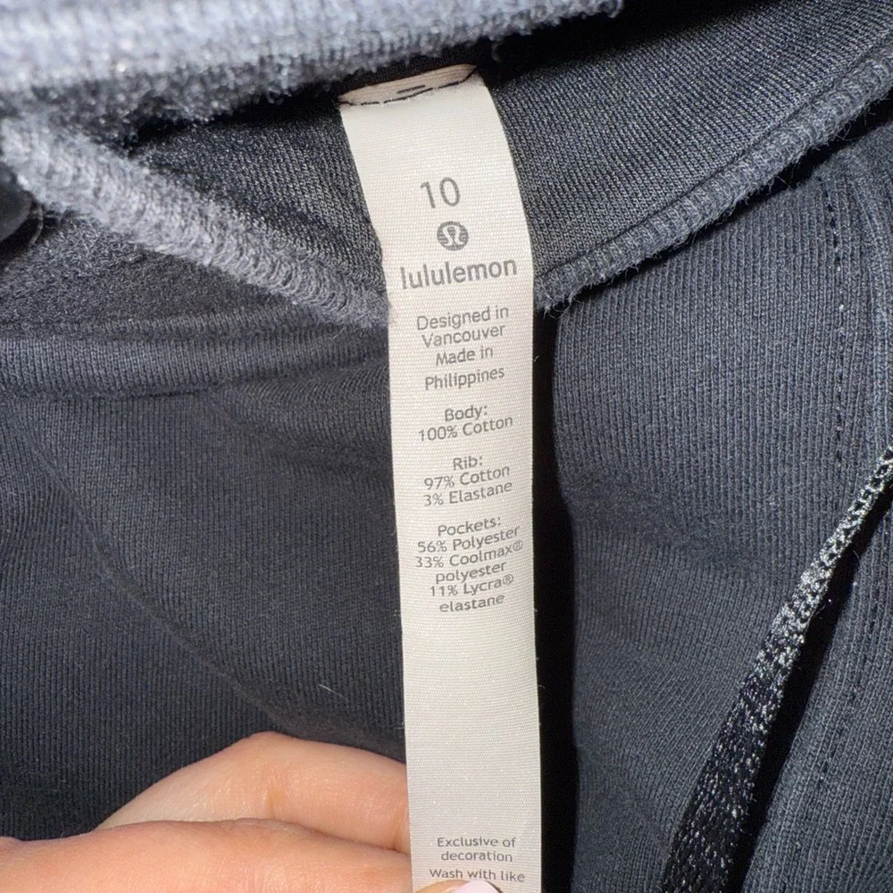 Black Lululemon Joggers - Picture 3 of 5